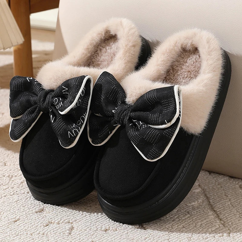 Chaussons Femme <br>  Avec Nœud