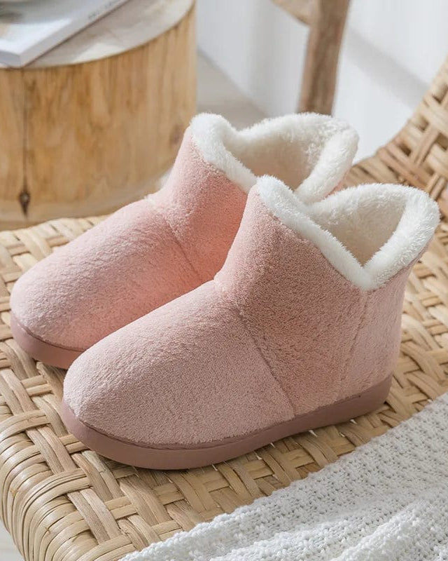 Chausson Femme | Bottes fourées Rose / 34-35
