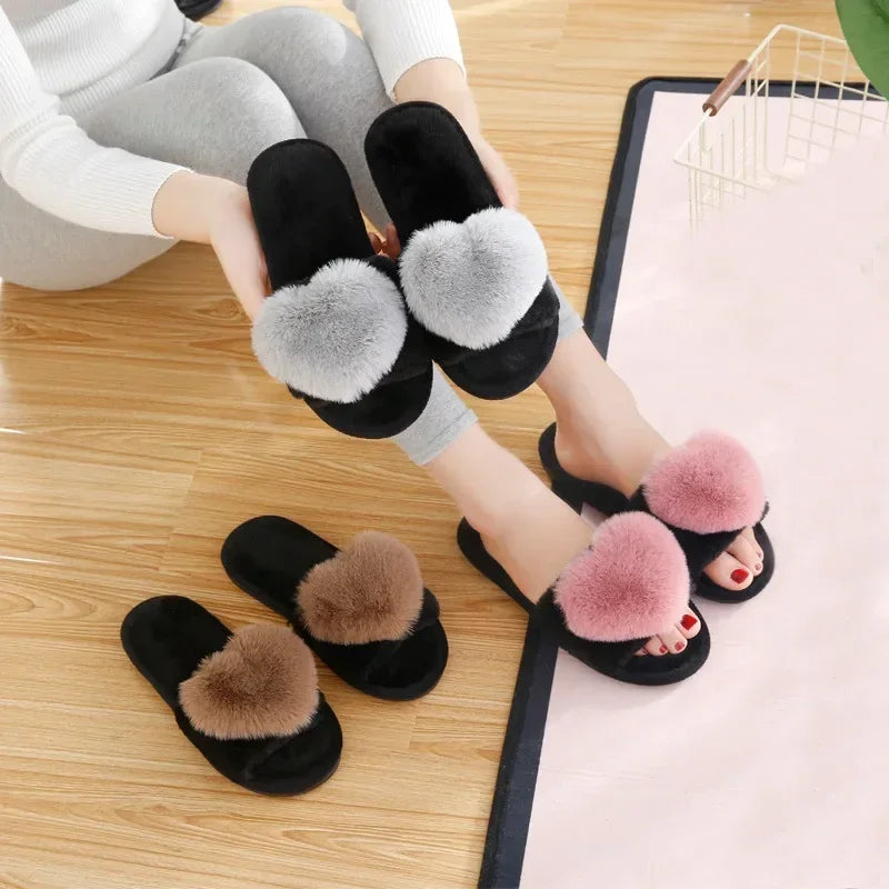 Chaussons Femme <br> Cœur Douillet