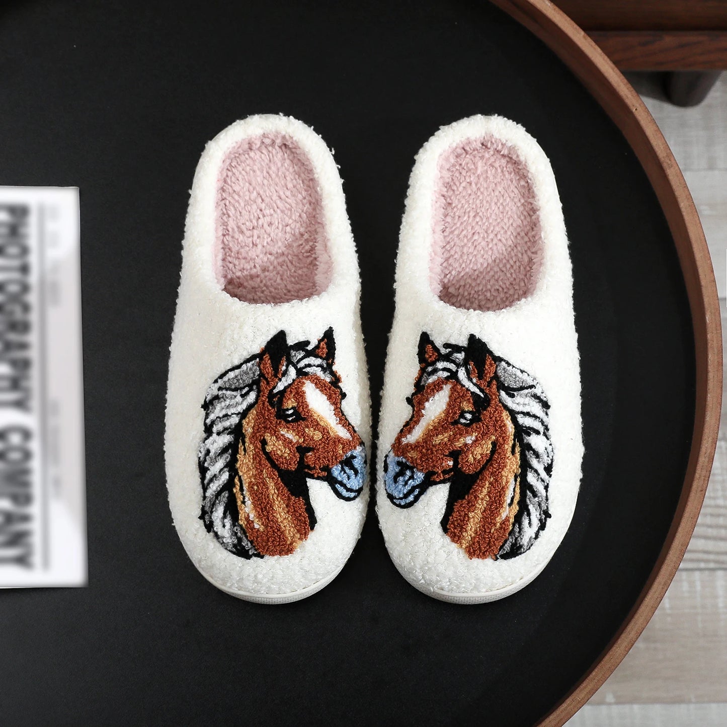 Chaussons Femme <br> Cheval