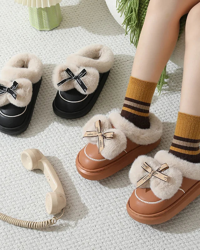Chaussons Femme <br> Confort Hivernal Douillet