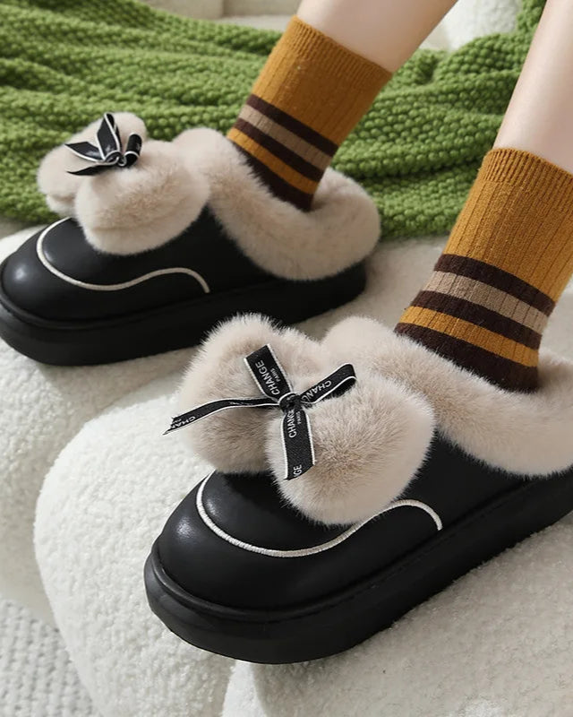 Chaussons Femme <br> Confort Hivernal Douillet