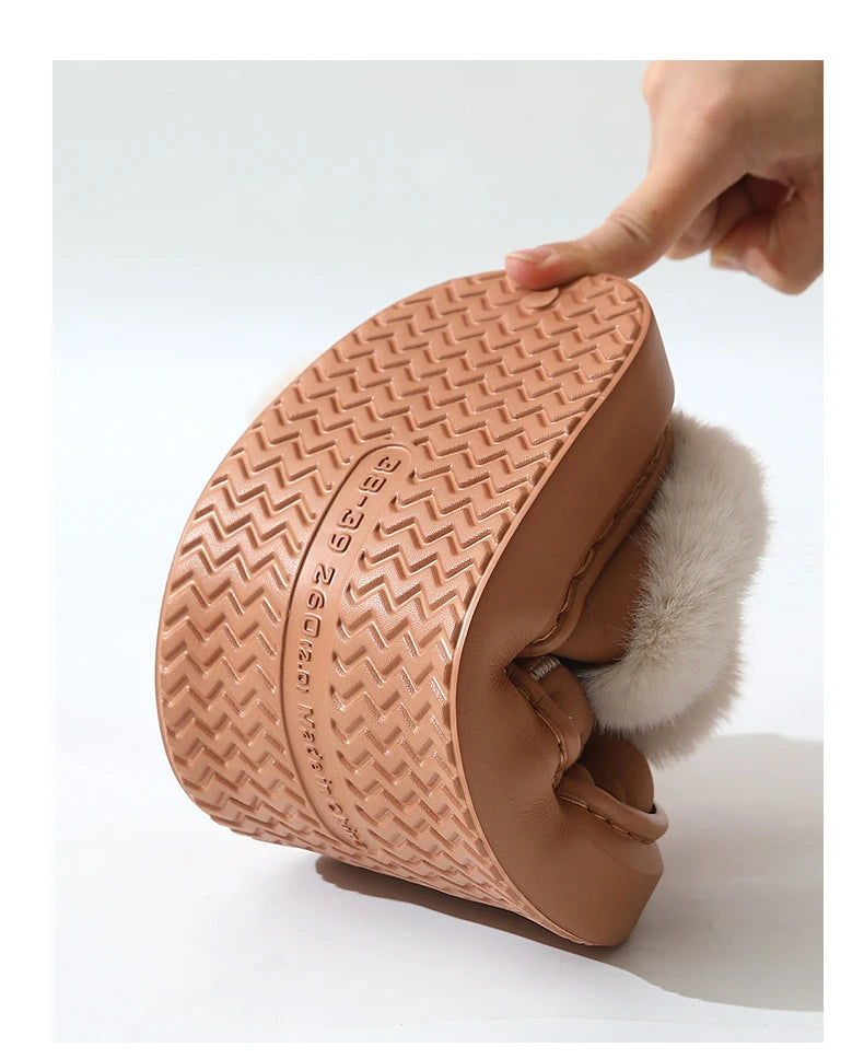 Chaussons Femme <br> Confort Hivernal Douillet