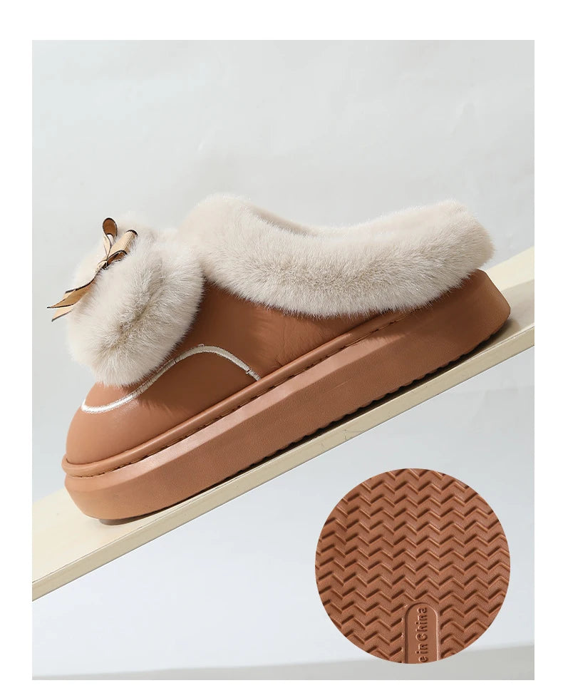 Chaussons Femme <br> Confort Hivernal Douillet