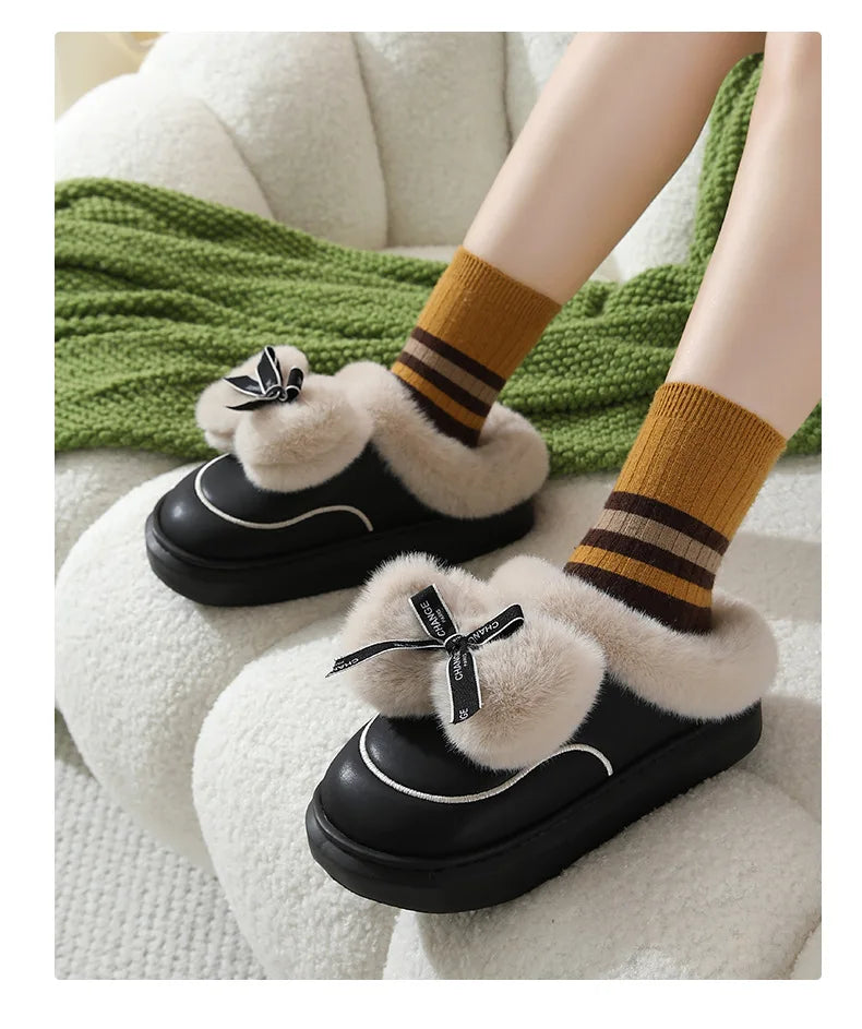 Chaussons Femme <br> Confort Hivernal Douillet