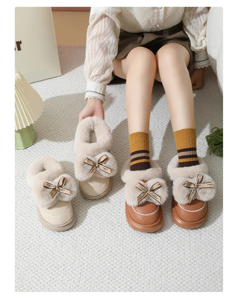Chaussons Femme <br> Confort Hivernal Douillet