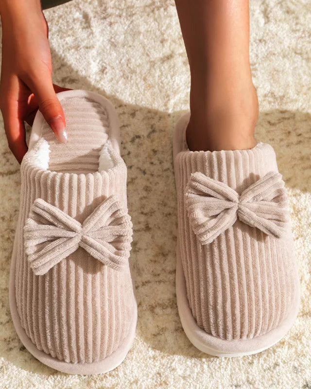 Chaussons Femme <br> Effet Velours