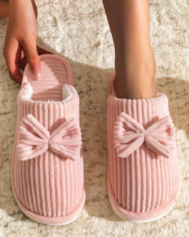 Chaussons Femme <br> Effet Velours