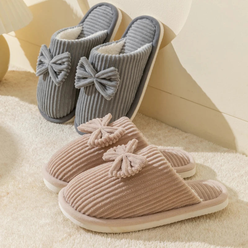 Chaussons Femme <br> Effet Velours