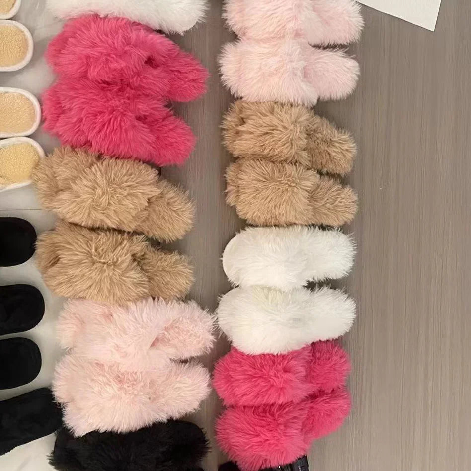 Chaussons Femme <br> Hiver Douillet Antidérapant