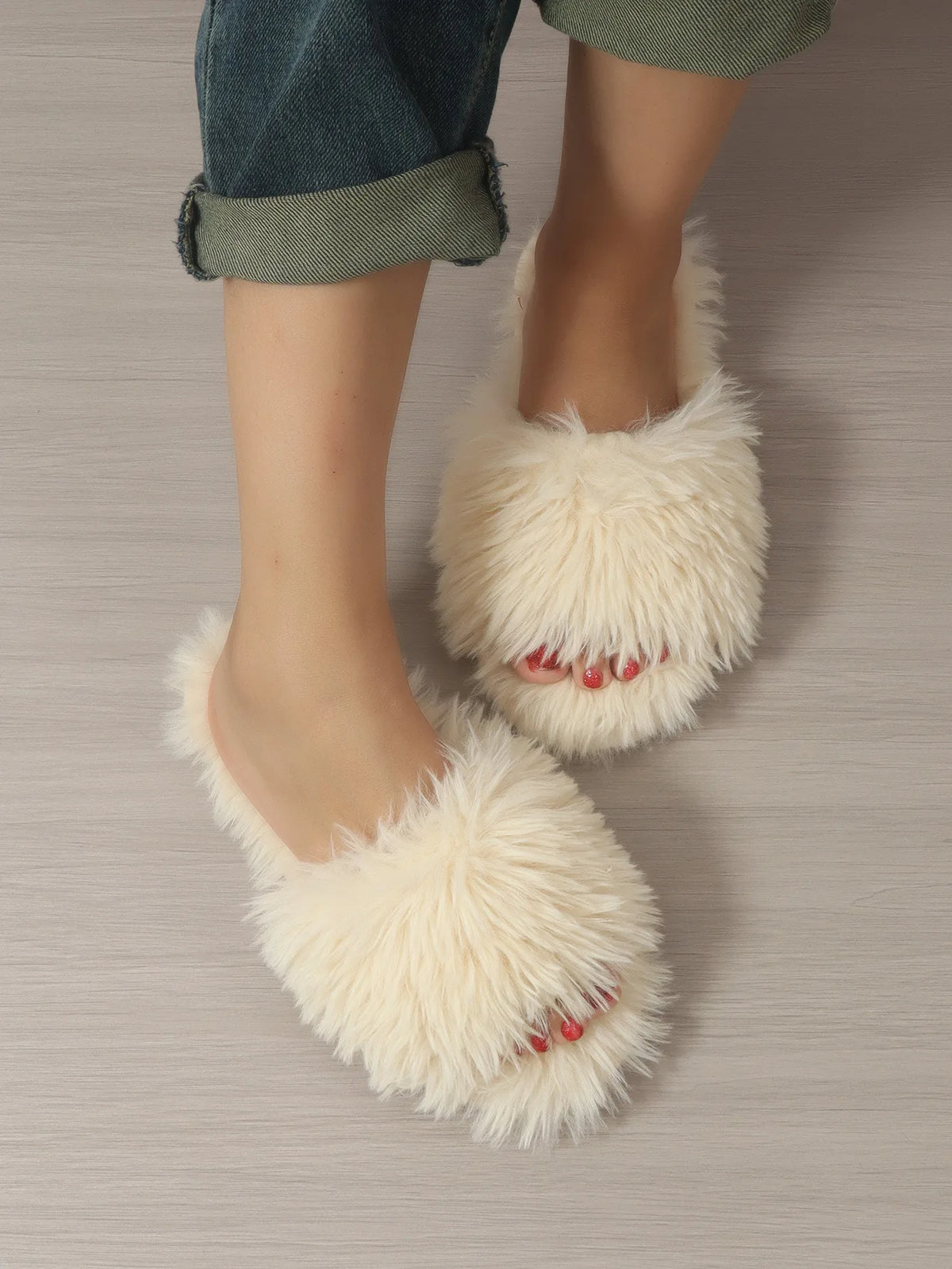 Chaussons Femme <br> Hiver Douillet Antidérapant