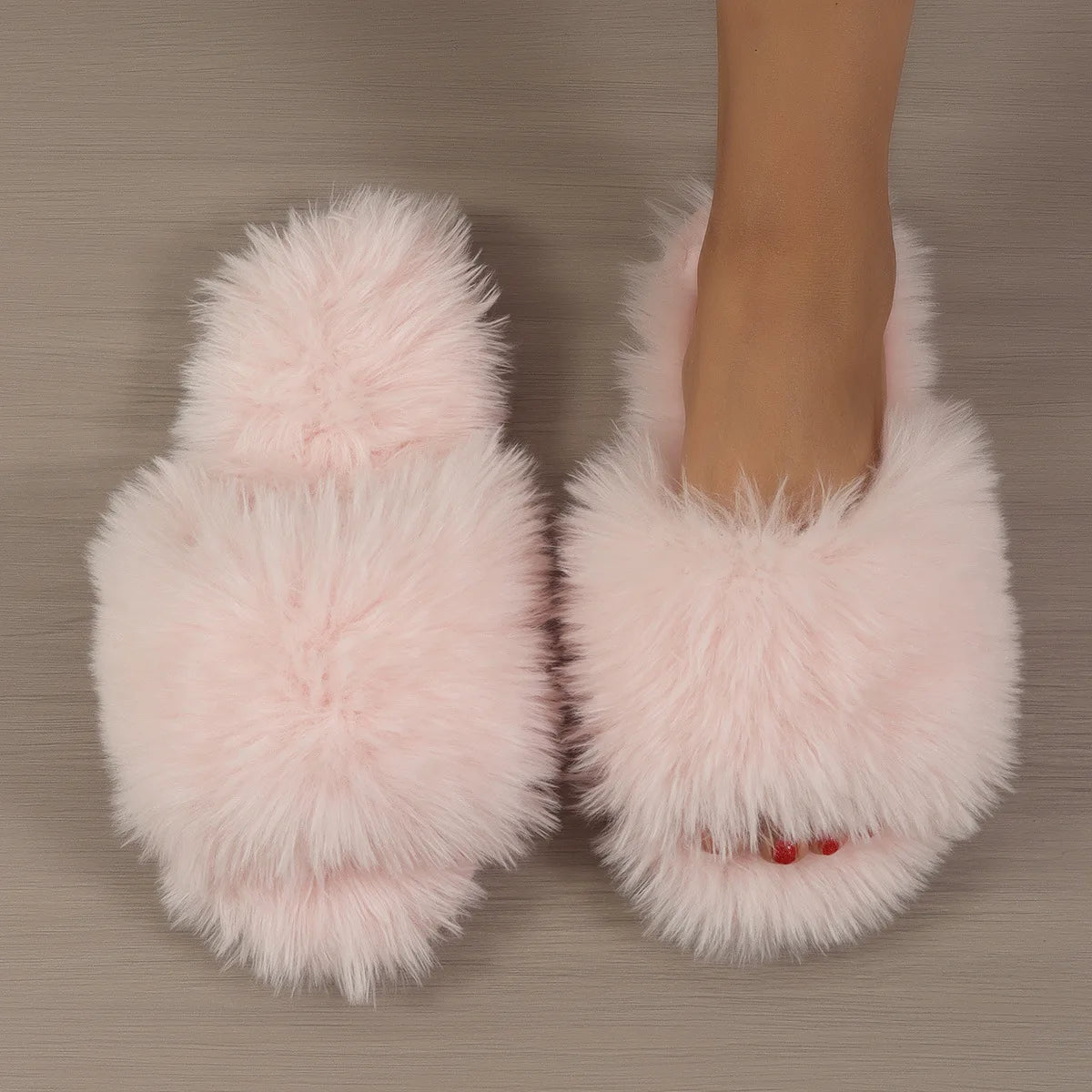 Chaussons Femme <br> Hiver Douillet Antidérapant
