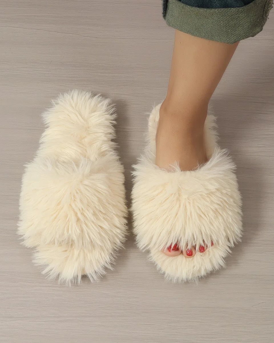 Chaussons Femme <br> Hiver Douillet Antidérapant