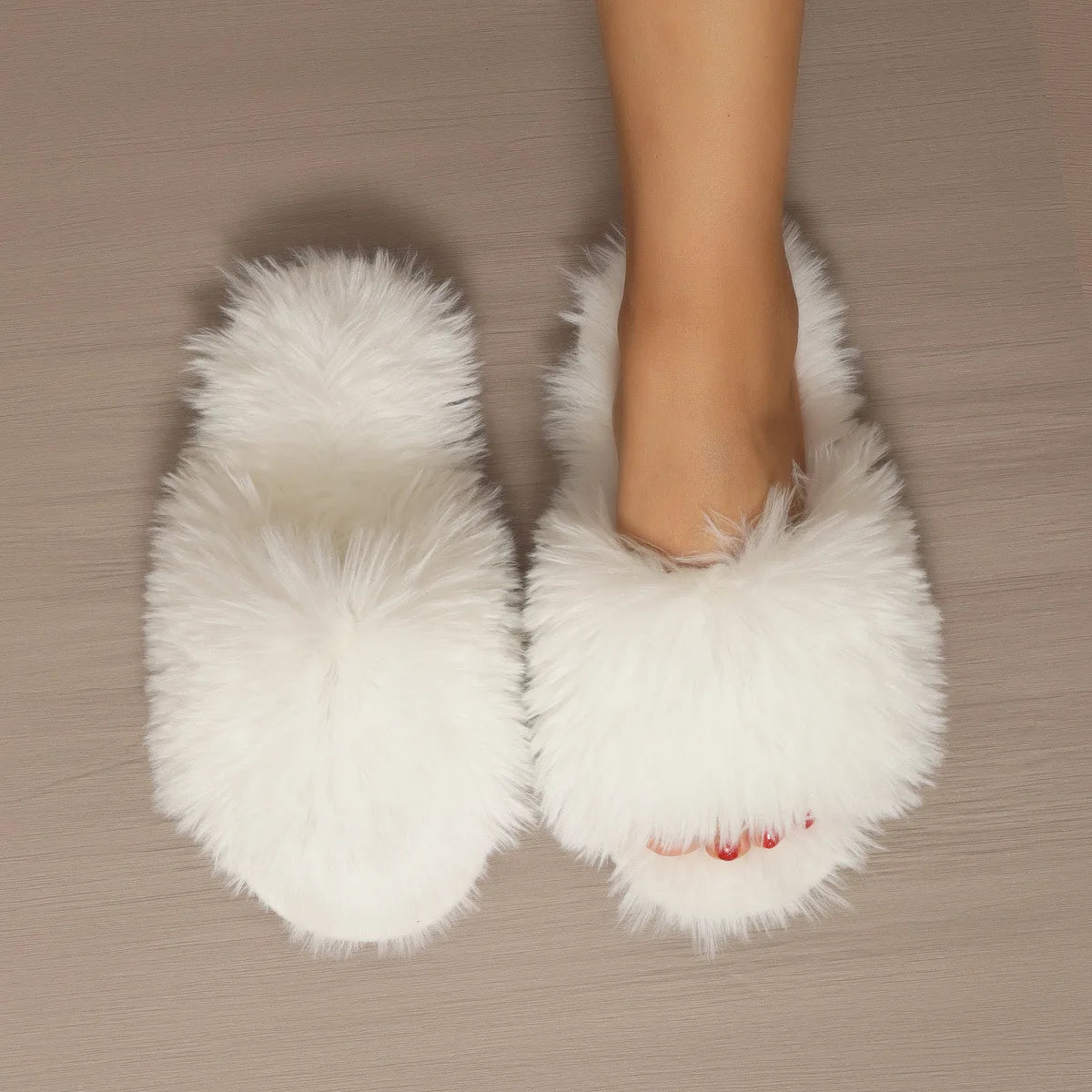 Chaussons Femme <br> Hiver Douillet Antidérapant