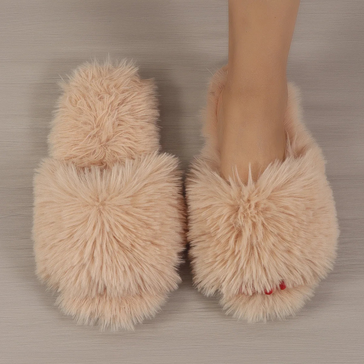 Chaussons Femme <br> Hiver Douillet Antidérapant