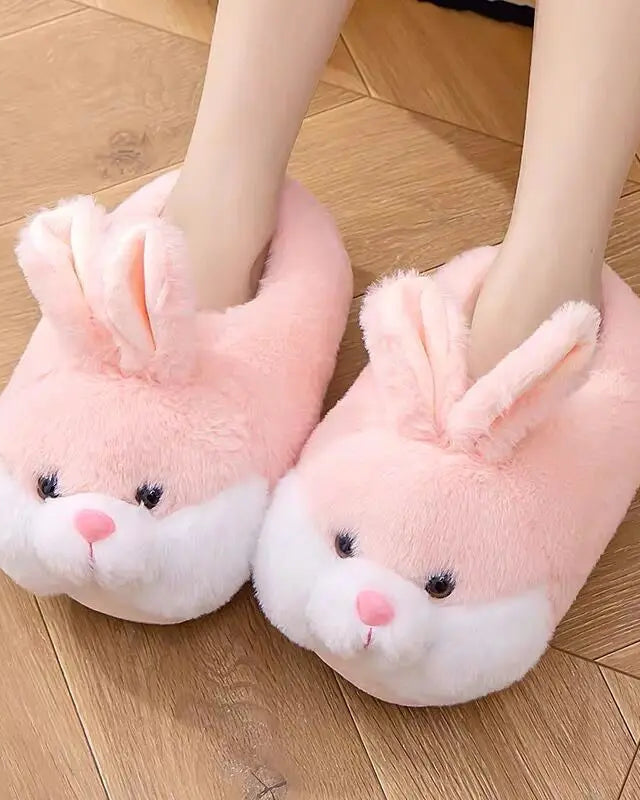 Chaussons Femme <br> Lapin Doux