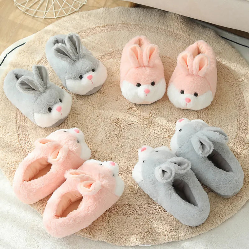 Chaussons Femme <br> Lapin Doux