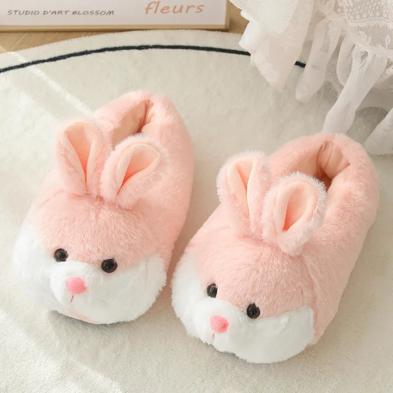 Chaussons Femme <br> Lapin Doux