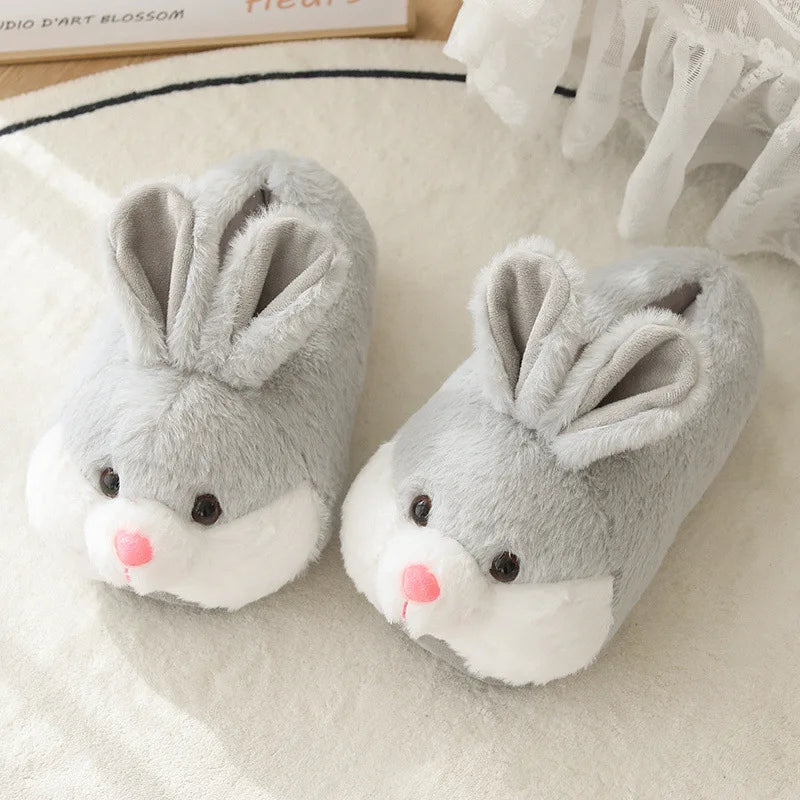 Chaussons Femme <br> Lapin Doux
