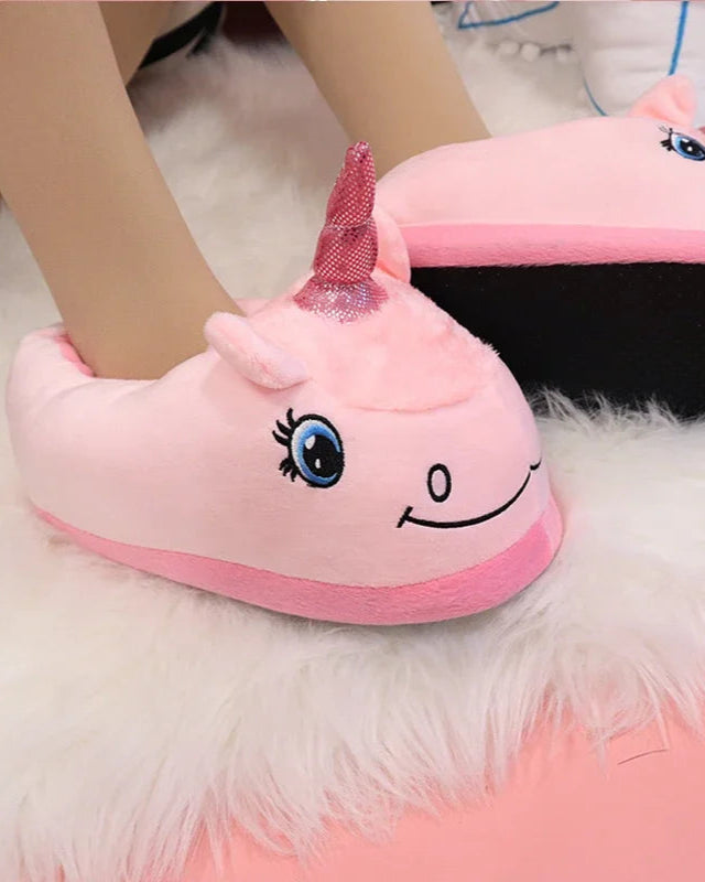 Chaussons Femme <br> Licorne