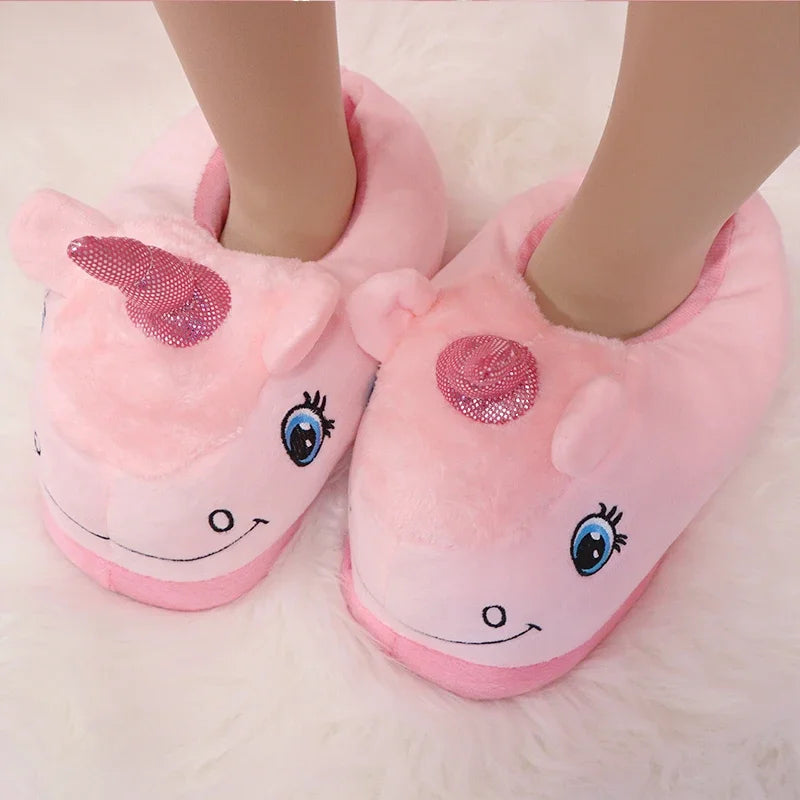 Chaussons Femme <br> Licorne