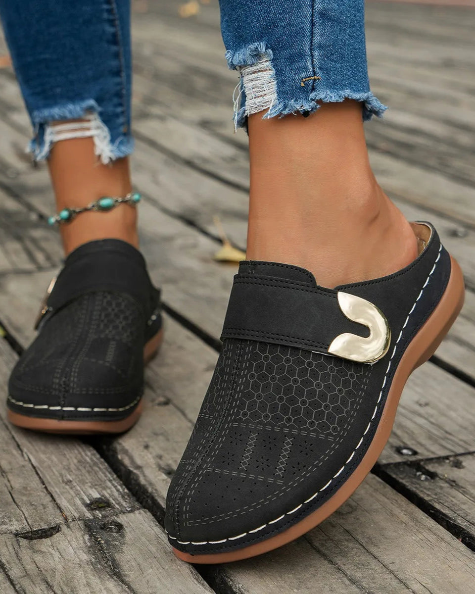 Chaussons Femme <br> Mules Confort