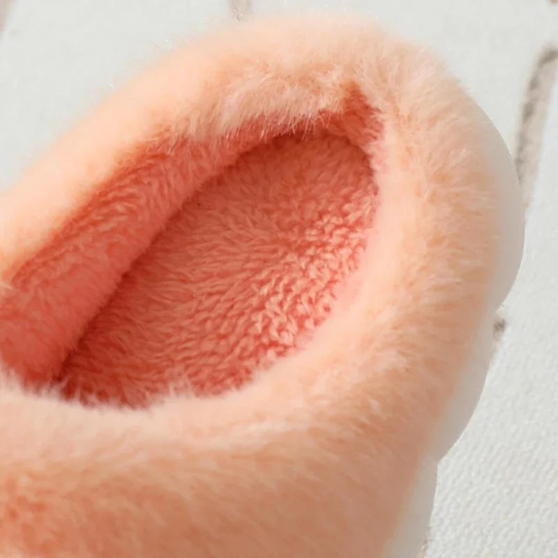 Chaussons Femme <br> Oreilles de Lapin en Fourrure
