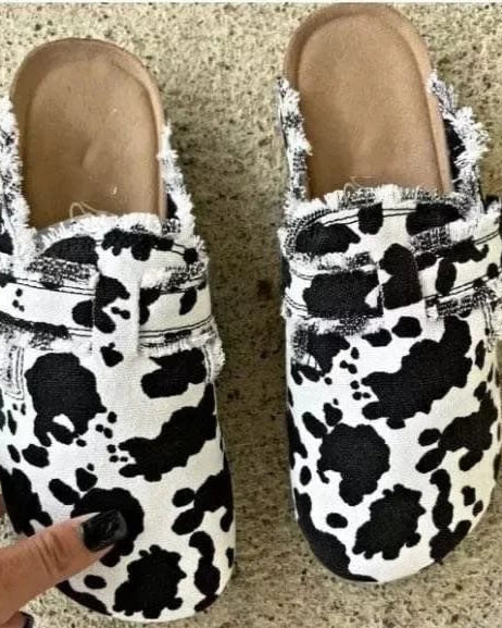 Chaussons Femme | Sabot Sauvage Vache / 42