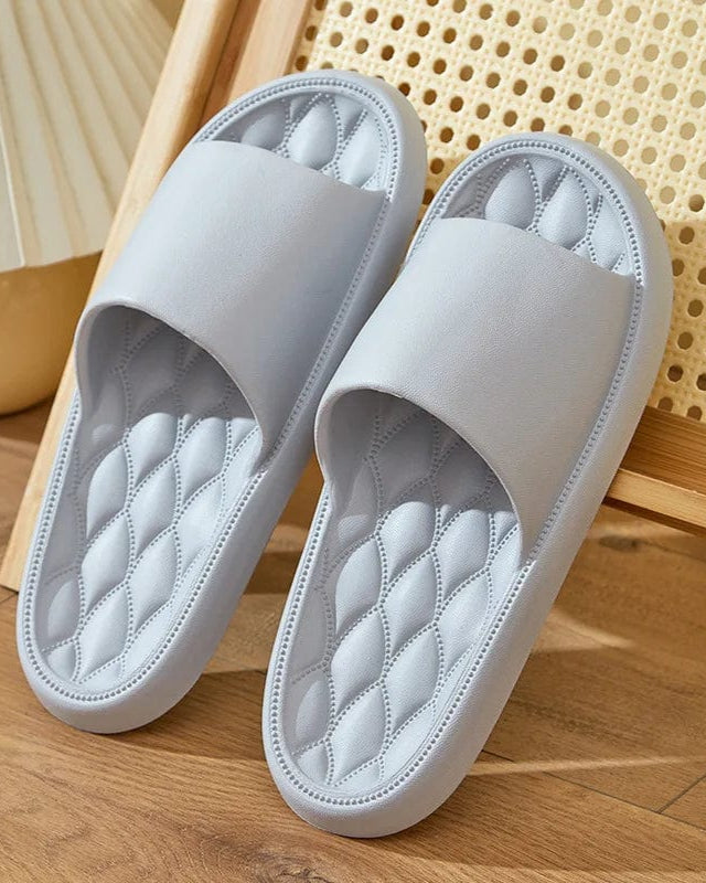 Chaussons Femme | Sandale Matelassé Gris / 39-40