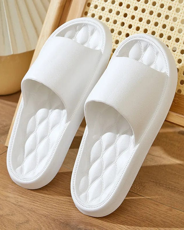 Chaussons Femme | Sandale Matelassé Blanc / 35-36