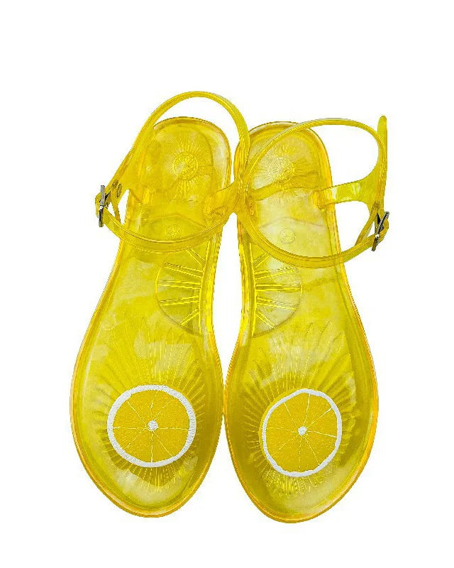 Chaussons Femme <br> Sandales Transparente Été
