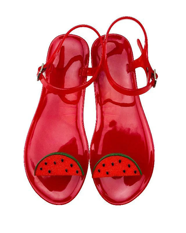 Chaussons Femme <br> Sandales Transparente Été