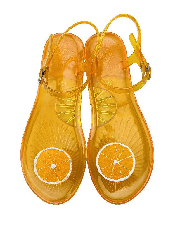 Chaussons Femme <br> Sandales Transparente Été