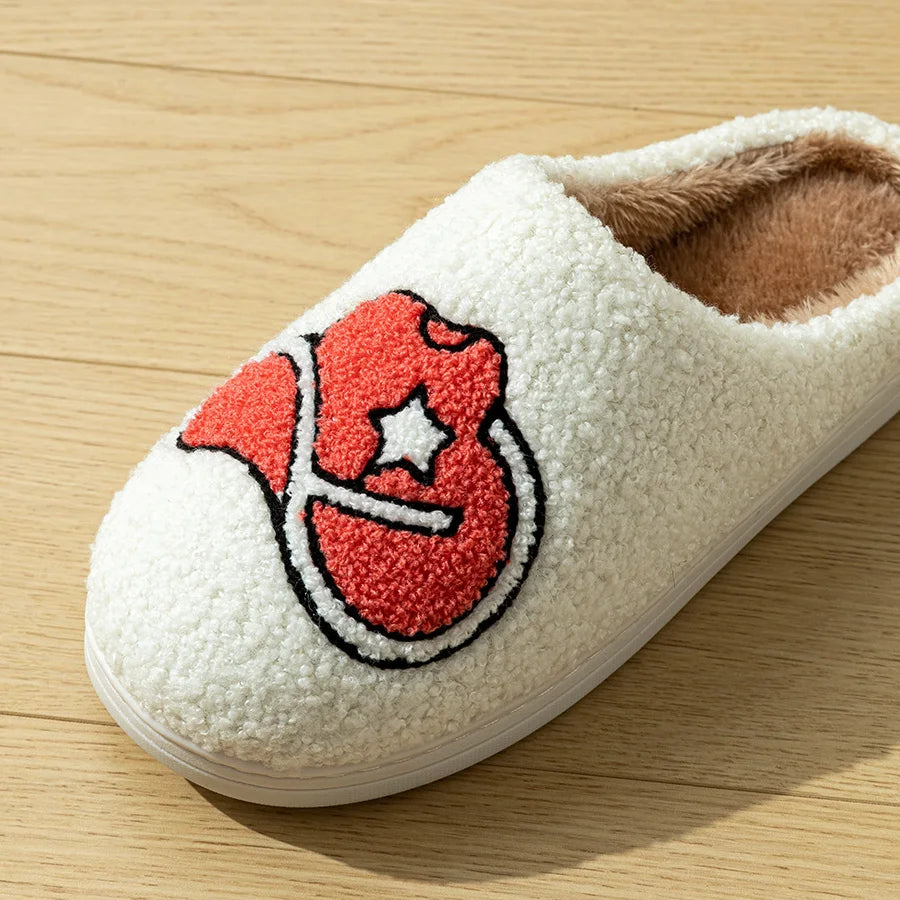 Chaussons Femme <br> Style Cowgirl