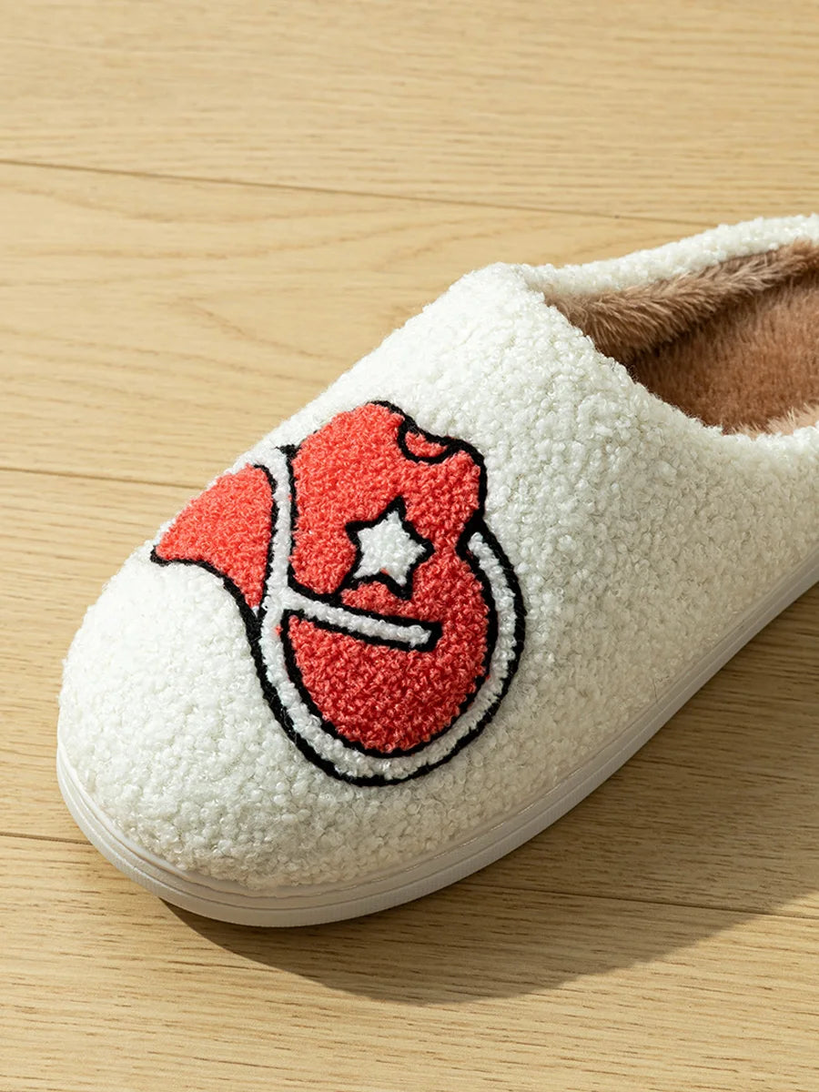 Chaussons Femme <br> Style Cowgirl