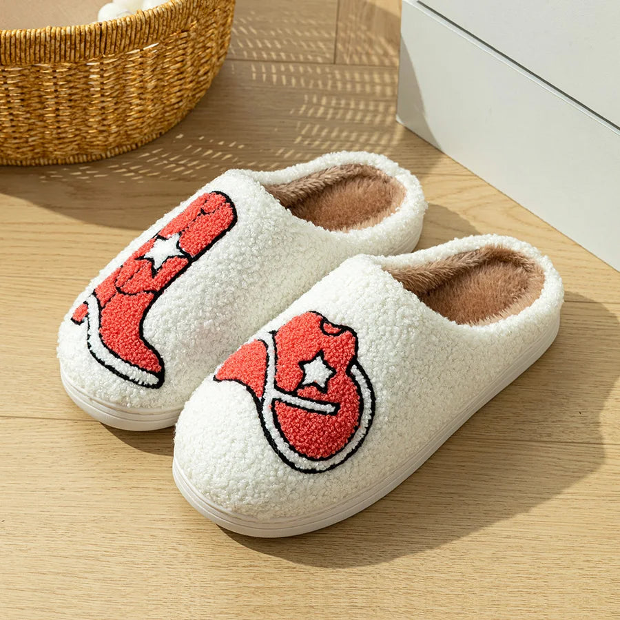 Chaussons Femme <br> Style Cowgirl