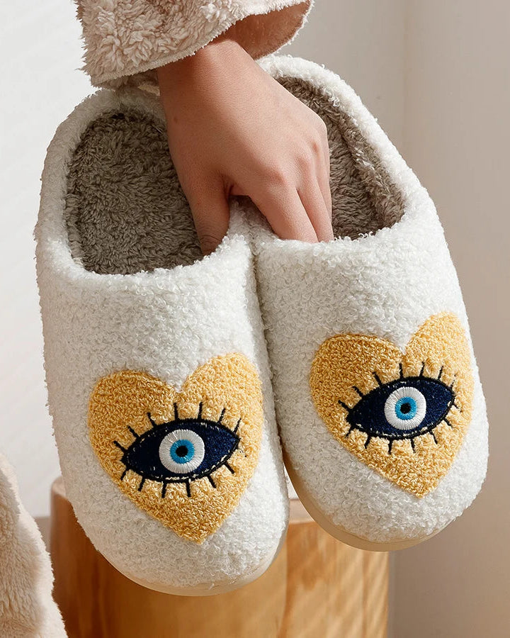 Chaussons Femme <br> Style Œil Porte-Bonheur