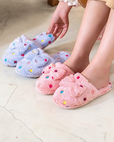 Chaussons Femme | Pois