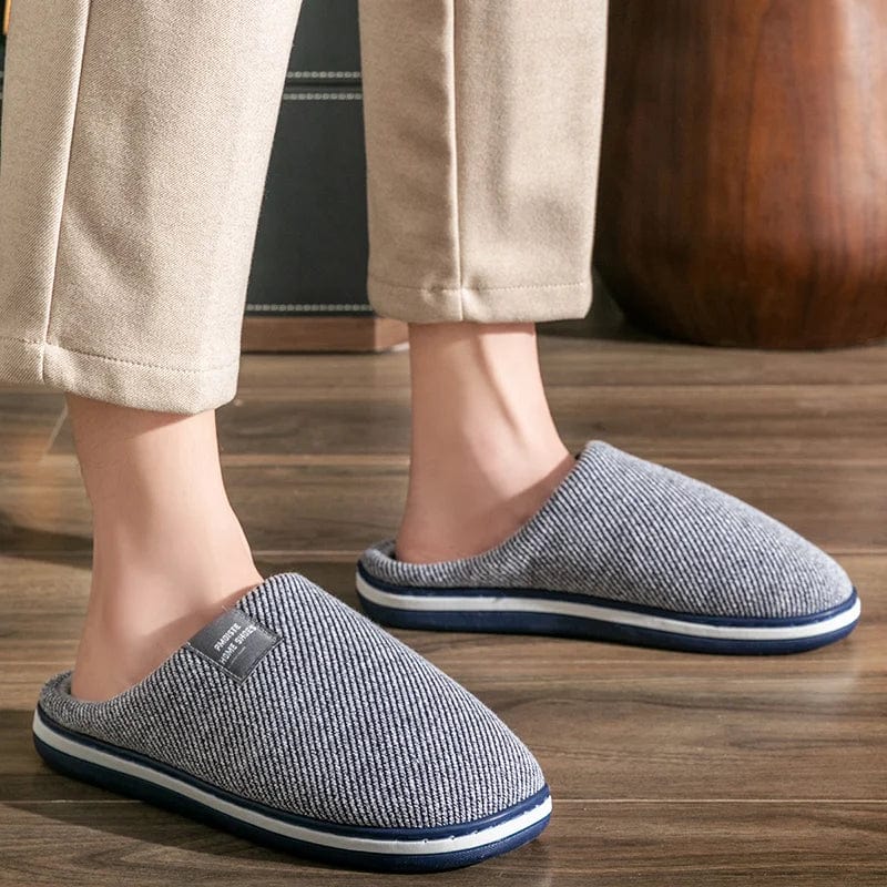 Chaussons Homme | Cosy Bleu / 48-49
