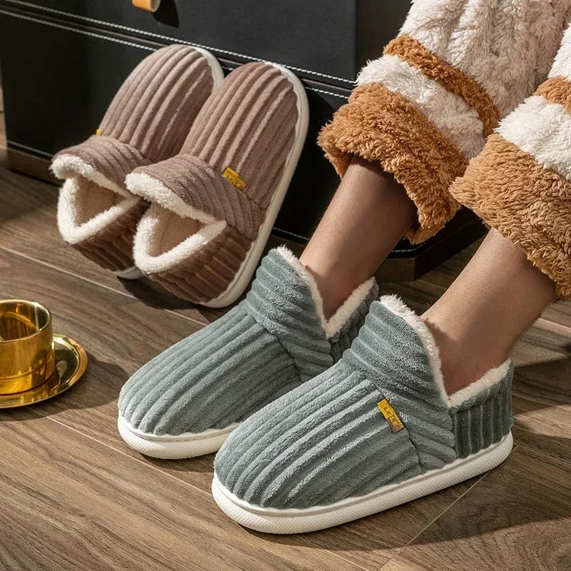 Chaussons Homme Fourrés Confort et Chaleur pour l'Hiver