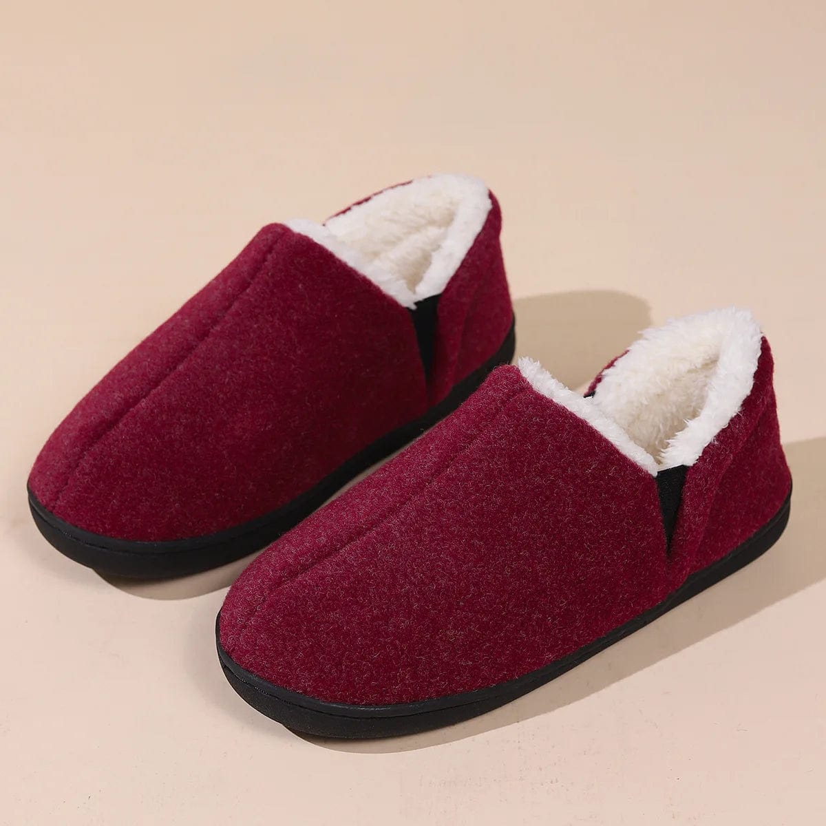 Chaussons Homme | Fourrés Rouge / 40-41