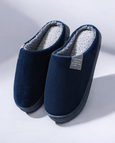 Chausson pour Homme | La Simplicité Bleu / 49-40