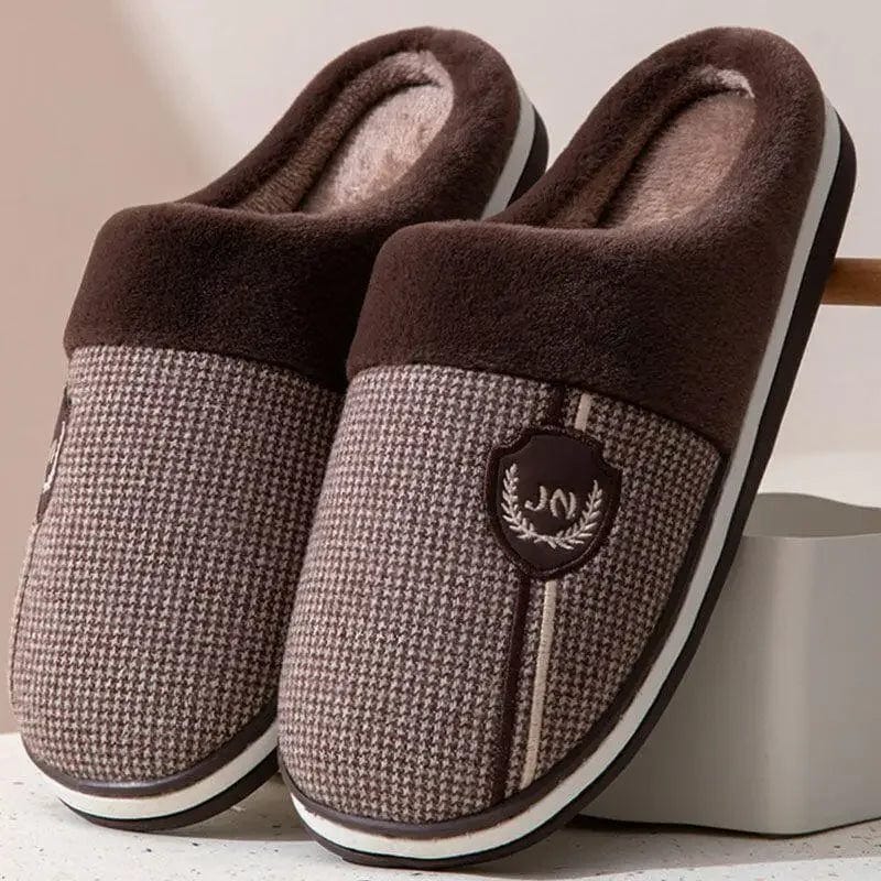 Chaussons Homme | Nuage Douillet 47-48 / JN-32 Marron