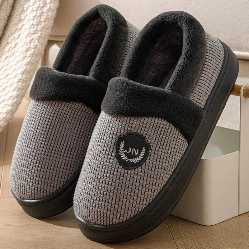 Chaussons Homme | Nuage Douillet 45-46 / 2851 Bleu et Gris