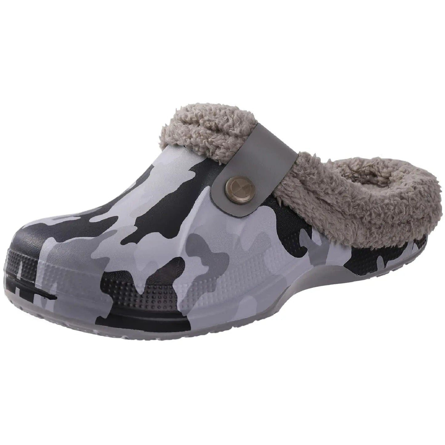 Chaussons Homme | Sabot Fourrés Camouflage / 42-43