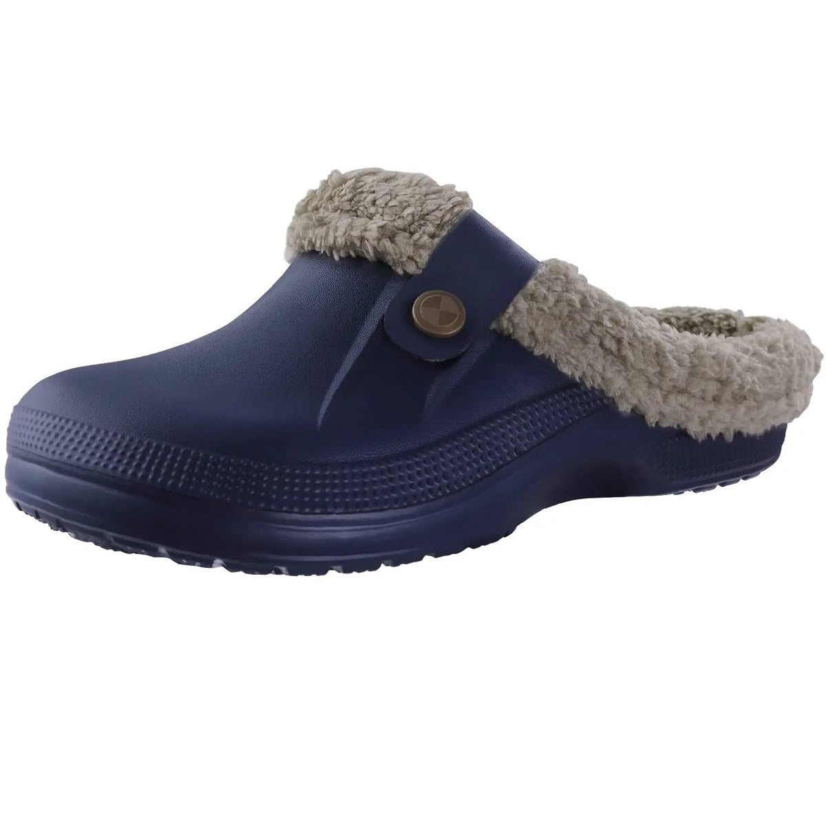 Chaussons Homme | Sabot Fourrés Bleu / 42-43