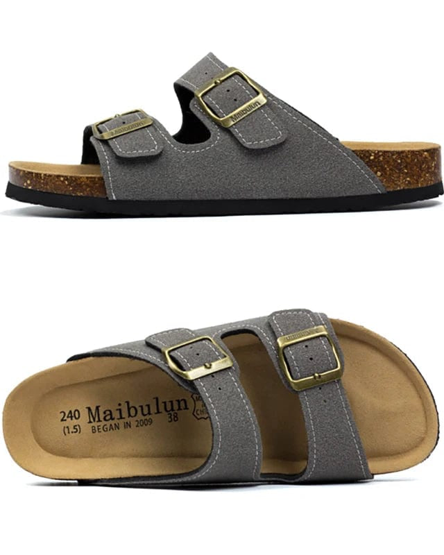 Chaussons Homme | Sandales d'Eté Gris / 37