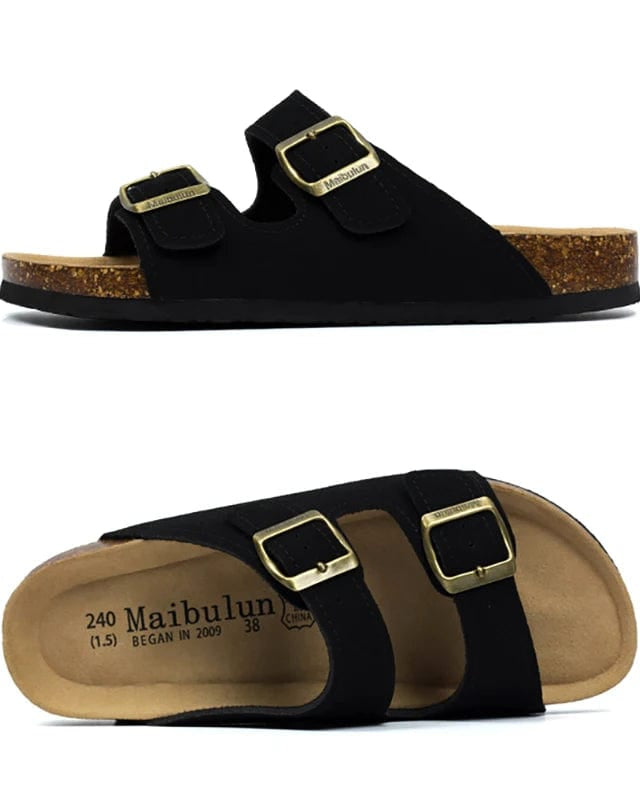 Chaussons Homme | Sandales d'Eté Noir / 37