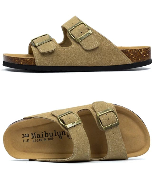 Chaussons Homme | Sandales d'Eté Vert Clair / 36