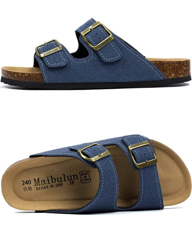 Chaussons Homme | Sandales d'Eté Bleu / 38